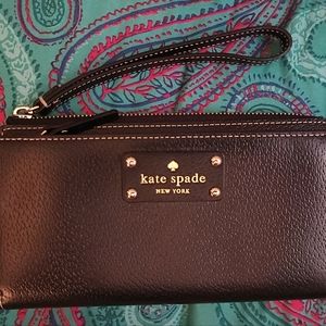 Kate Spade New York Wallet Wristlet Black